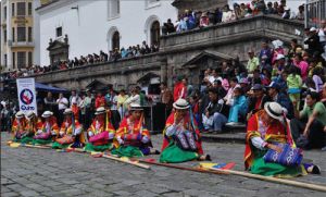 Danza Folklórica Ecuatoriano, Plaza San Francisco